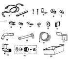 Kenmore 2538489020 ice maker installation parts kit #8085 diagram