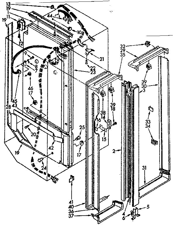 Breaker and partition