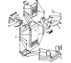 Kenmore 1068566711 air flow parts diagram