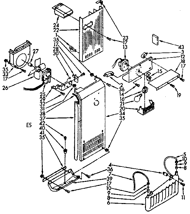 Air flow parts