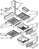 Refrigerator interior parts