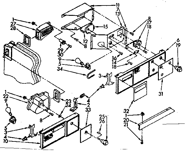 Air flow and control parts