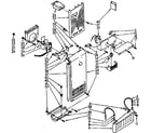 Kenmore 1068576960 air flow parts diagram