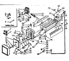 Kenmore 1068576910 icemaker parts diagram