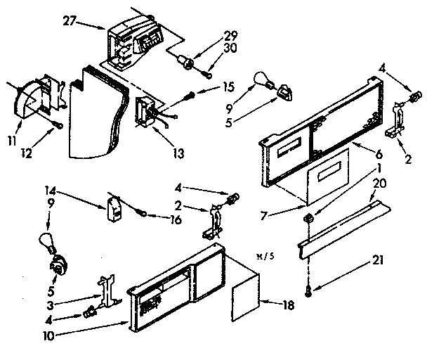 Air flow and control parts