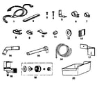 Kenmore 2538369222 ice maker installation parts kit #8085 diagram