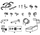 Kenmore 2538678000 ice maker installation parts kit #8085 diagram