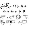 Kenmore 2538375190 ice maker installation parts kit #8085b diagram