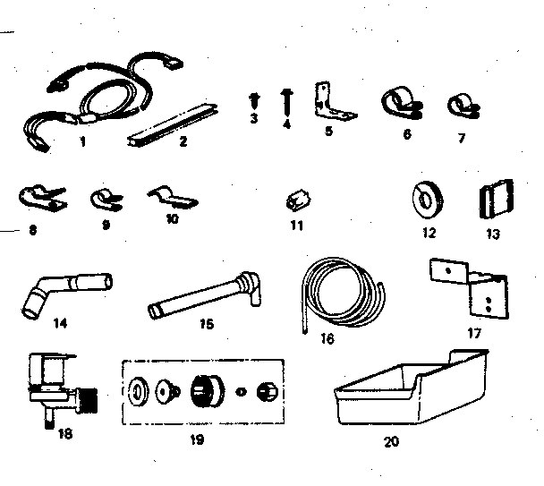 ICE MAKER INSTALLATION KIT #8085C