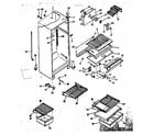Kenmore 2538779200 cabinet parts diagram