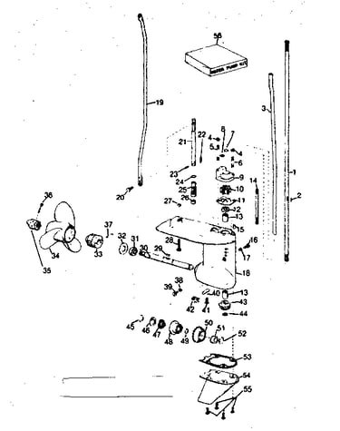 Gear housing assembly