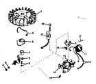Craftsman 217586614 magneto assembly diagram