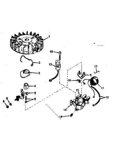 Magneto assembly