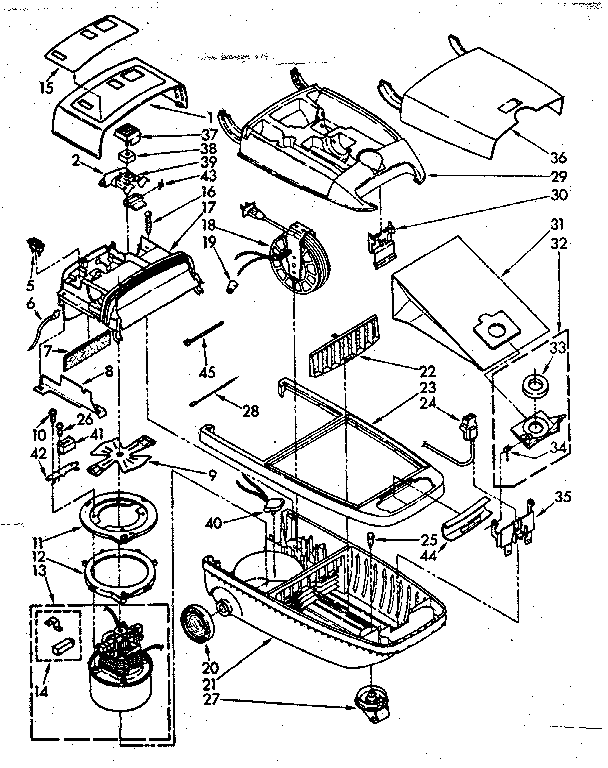 Vacuum cleaner parts