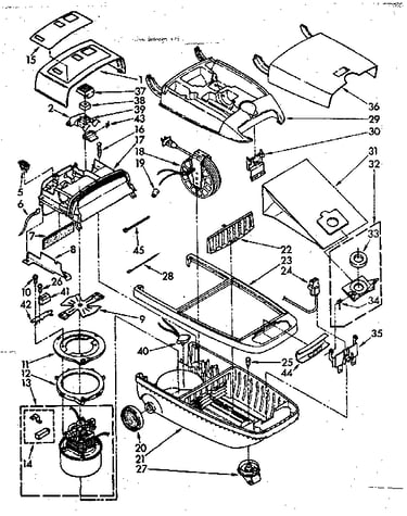 Vacuum cleaner parts