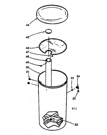 Salt storage tank