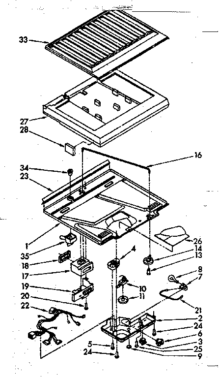 COMPARTMENT SEPARATOR PARTS