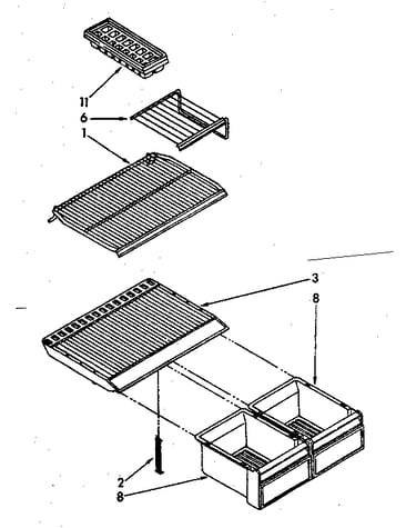 Shelf parts