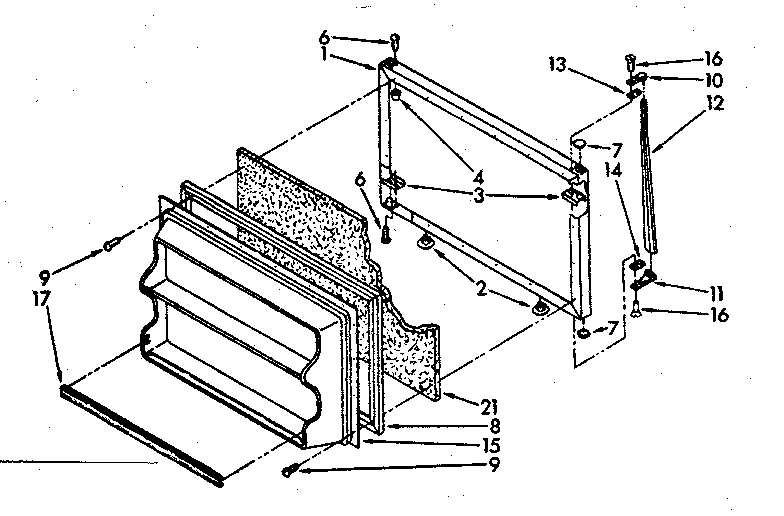 FREEZER DOOR PARTS