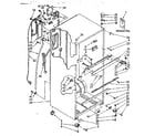 Kenmore 1068378791 cabinet parts diagram