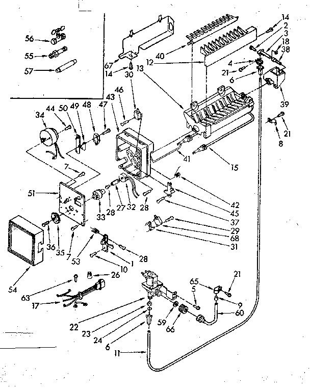 Icemaker parts