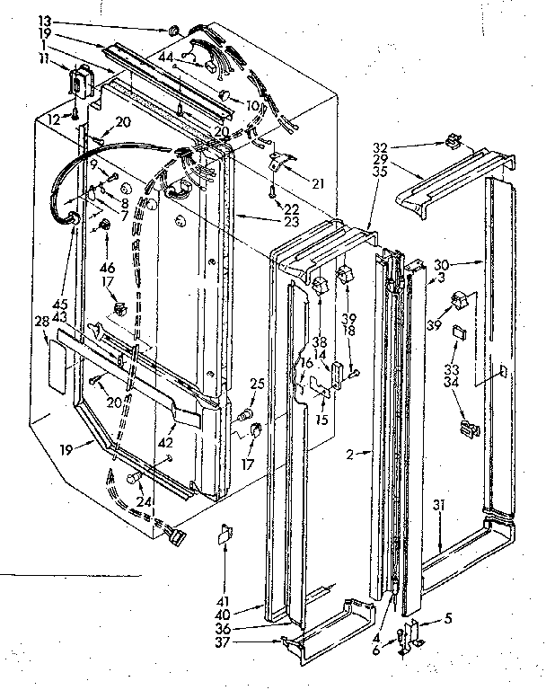 BREAKER AND PARTITION PARTS