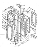 Refrigerator door parts