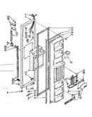Freezer door parts