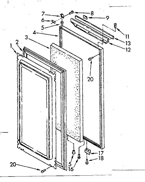 HANDI-DOOR PARTS