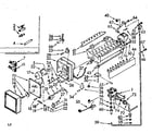 Kenmore 1068566831 icemaker parts diagram