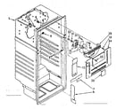 Kenmore 1068374780 liner parts diagram