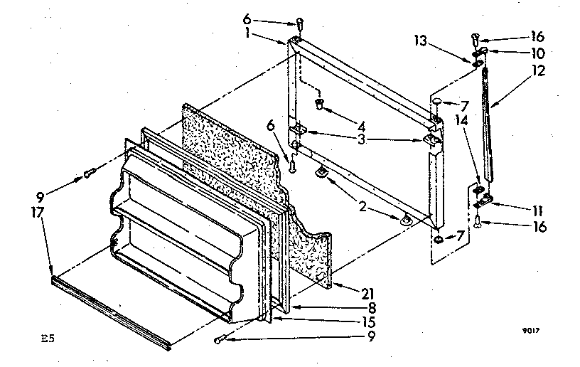 FREEZER DOOR PARTS