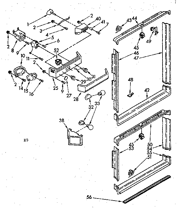 Breaker and console parts