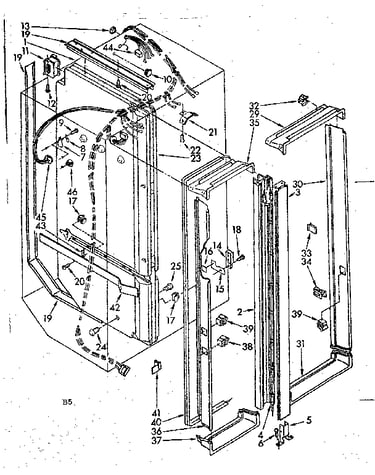 Breaker and partition parts
