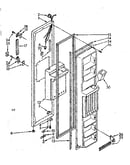 Freezer door parts