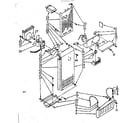 Kenmore 1068566732 air flow parts diagram