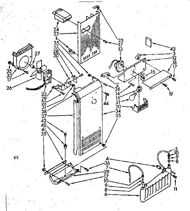 Air flow parts