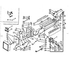 Kenmore 1068566712 icemaker parts diagram