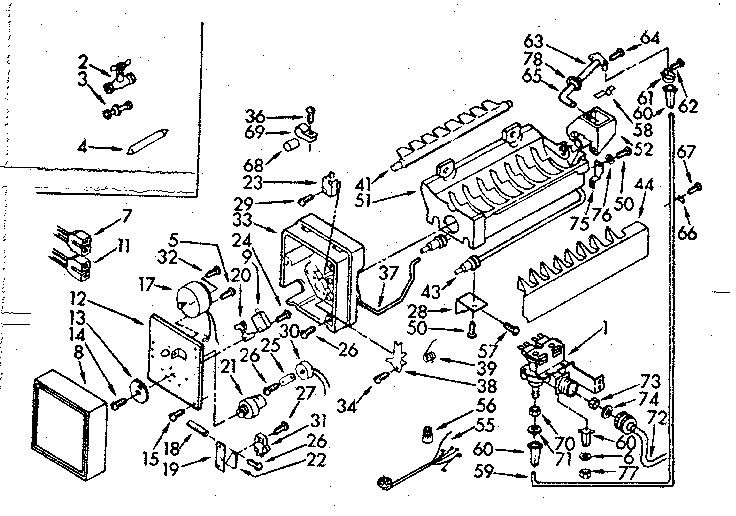 Icemaker parts