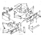 Kenmore 1068566762 air flow and control parts diagram