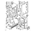 Kenmore 1068472471 cabinet parts diagram