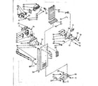 Kenmore 1068472411 air flow and control parts diagram