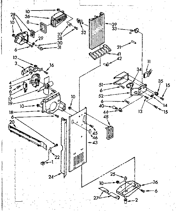 Air flow and control parts