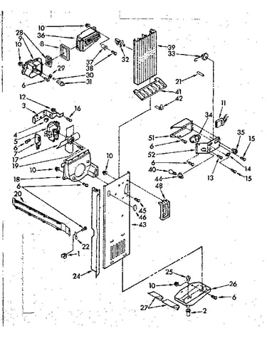 Air flow and control parts