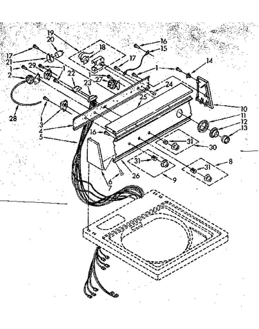 Control panel parts