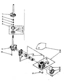 Brake, clutch, gearcase, motor and pump parts