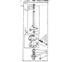 Kenmore 11082791700 brake and drive tube parts diagram