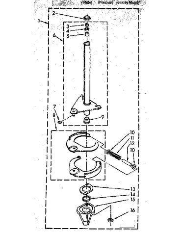 Brake and drive tube parts
