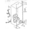 Kenmore 1068737030 cabinet parts diagram