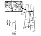 Sears 167410501 replacement parts diagram